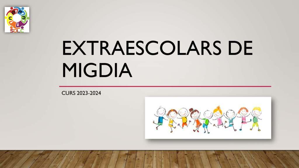 Extraescolars Migdia curs&nbsp;2023-2024