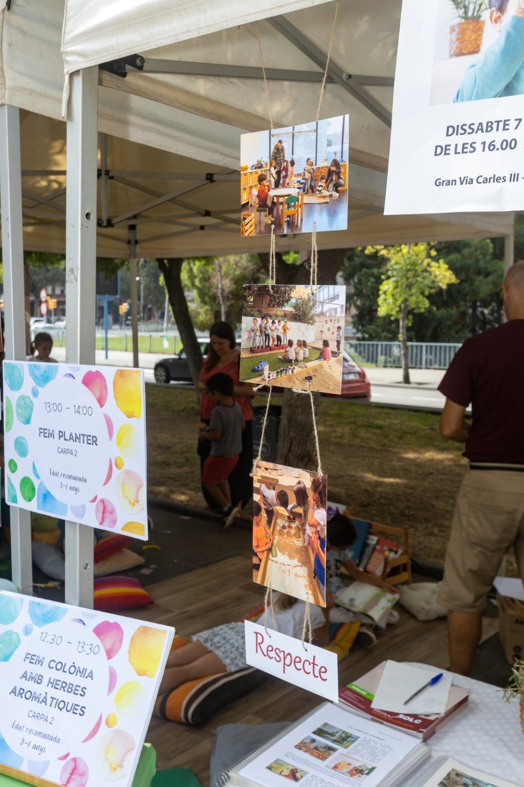 L’escola i l’AFA organitzen tallers a la Festa Major de les&nbsp;Corts