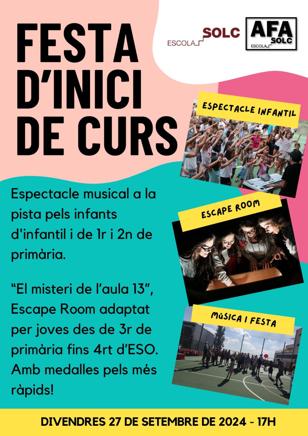 Festa d’inici de curs&nbsp;24-25