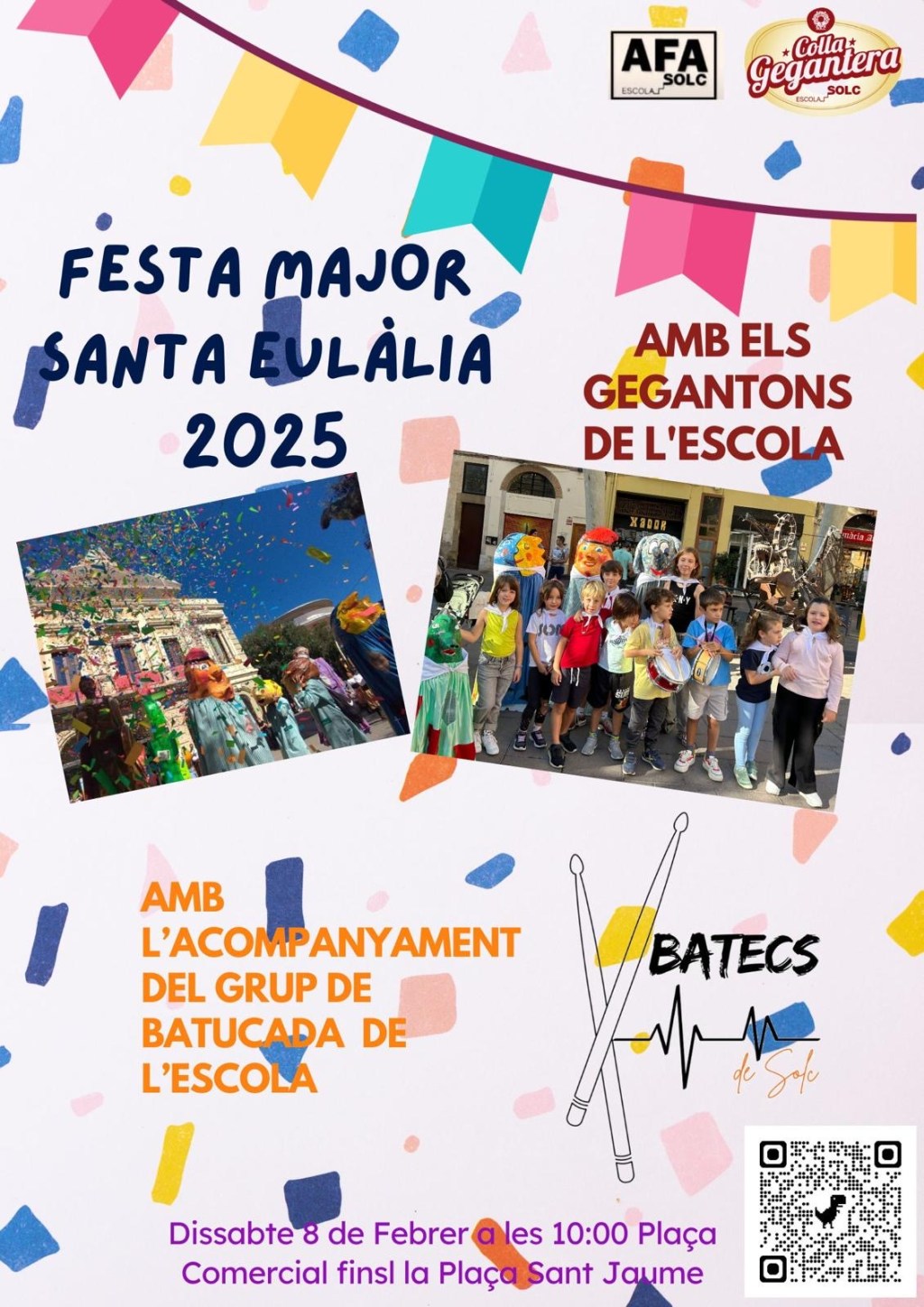 Cercavila amb els Gegantons i Batecs de&nbsp;Solc!