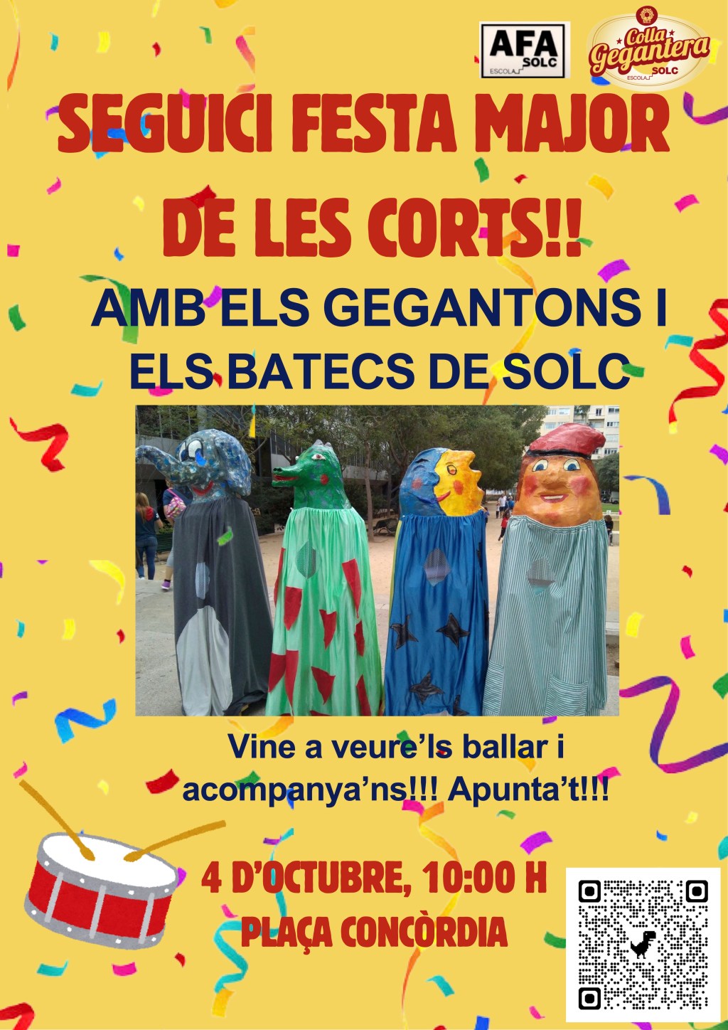 Vine de festa major amb els Gegantons i els Batecs de&nbsp;Solc!